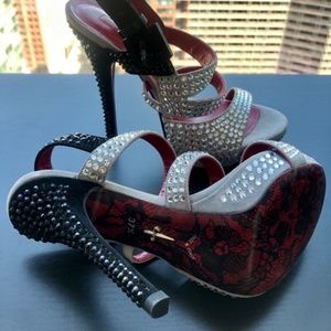 Limited Edition Italian Heels with Swarovski Stones